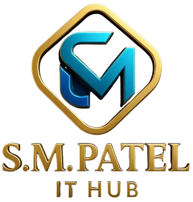S.M.PATEL IT HUB Logo